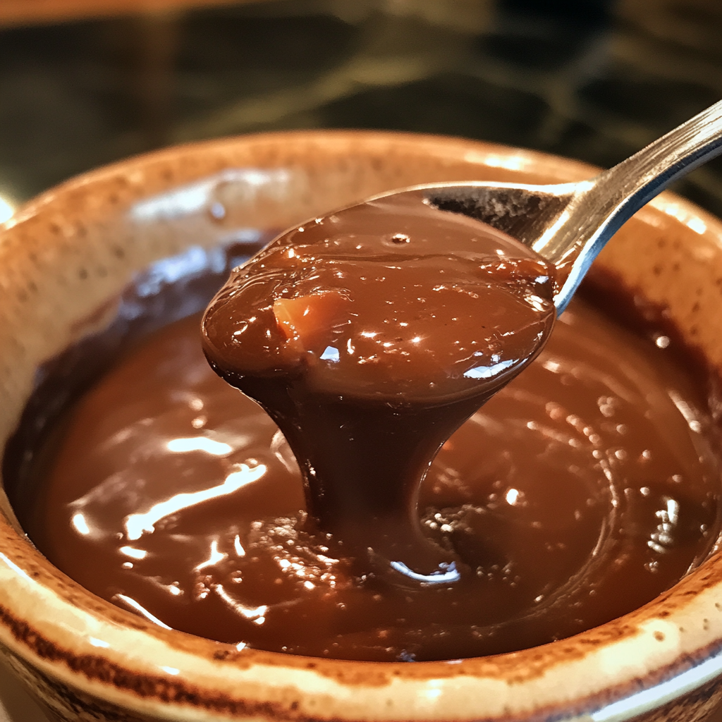 Easy Chocolate Caramel Fondue Recipe