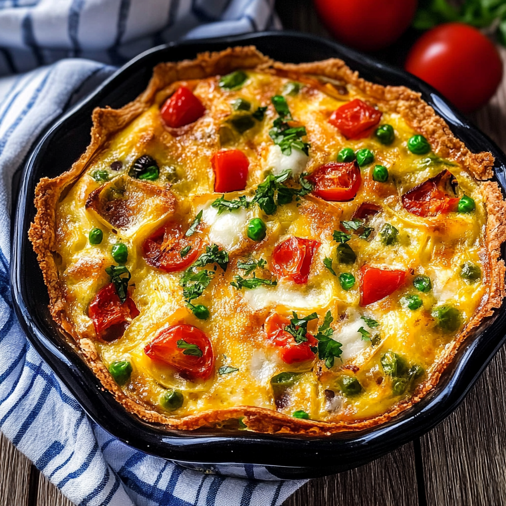 Tortilla Quiche Bake Recipe