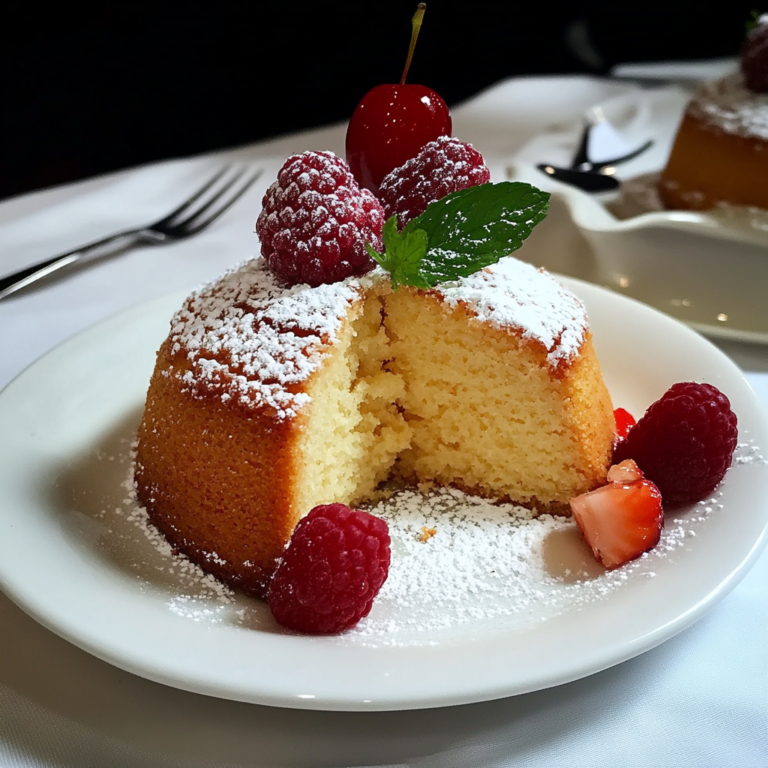 The Butter Cake Mastro's Recipe is a tender, buttery, melt-in-your-mouth dessert known for its moist crumb and golden crust. This lavish cake is made with high-end butter, vanilla, and a touch of cream cheese, which gives it a sumptuous flavour and soft texture. The ideal dessert for any special occasion served warm with a scoop of vanilla ice cream and fresh berries.
