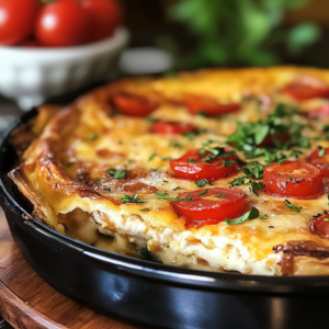 Tortilla Quiche Bake Recipe