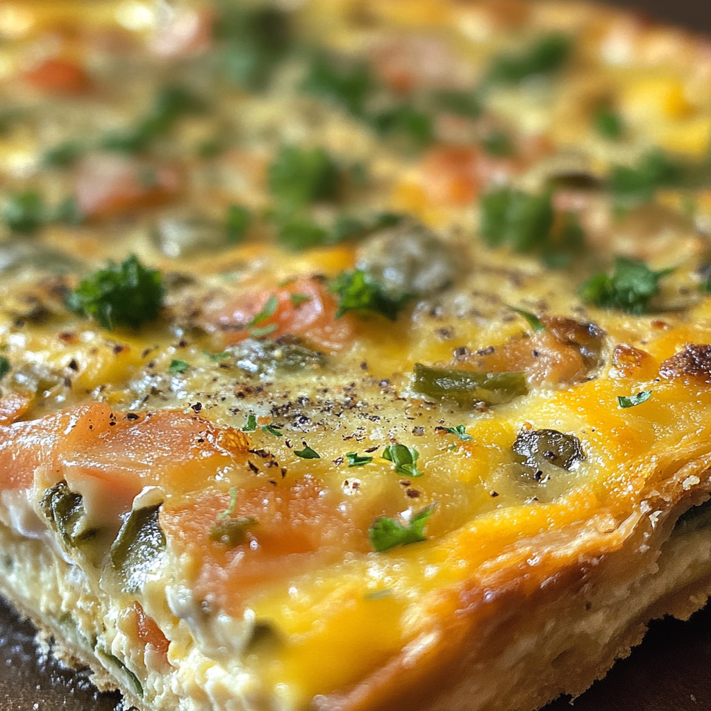 Tortilla Quiche Bake Recipe